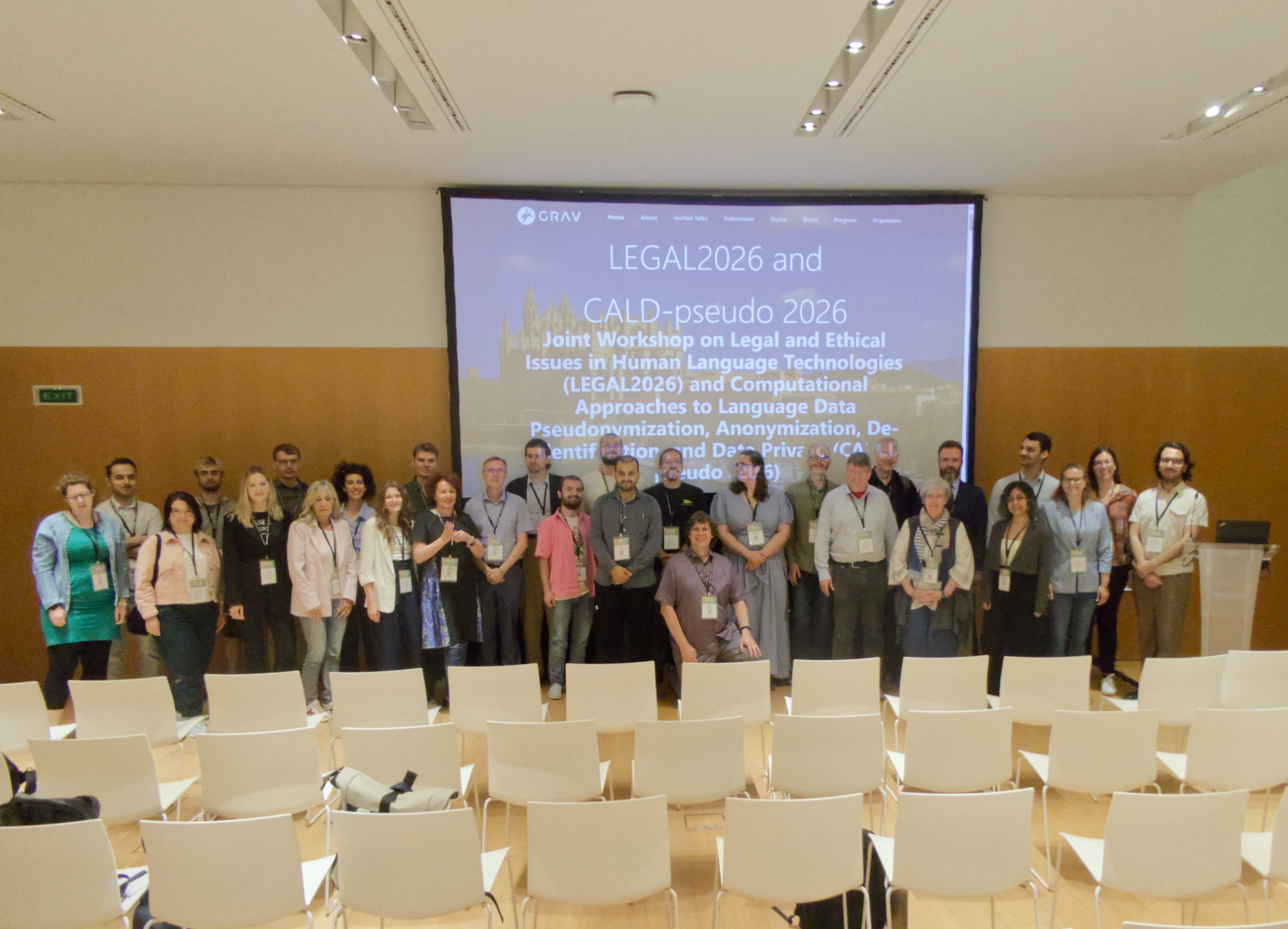 Workshop attendants group picture