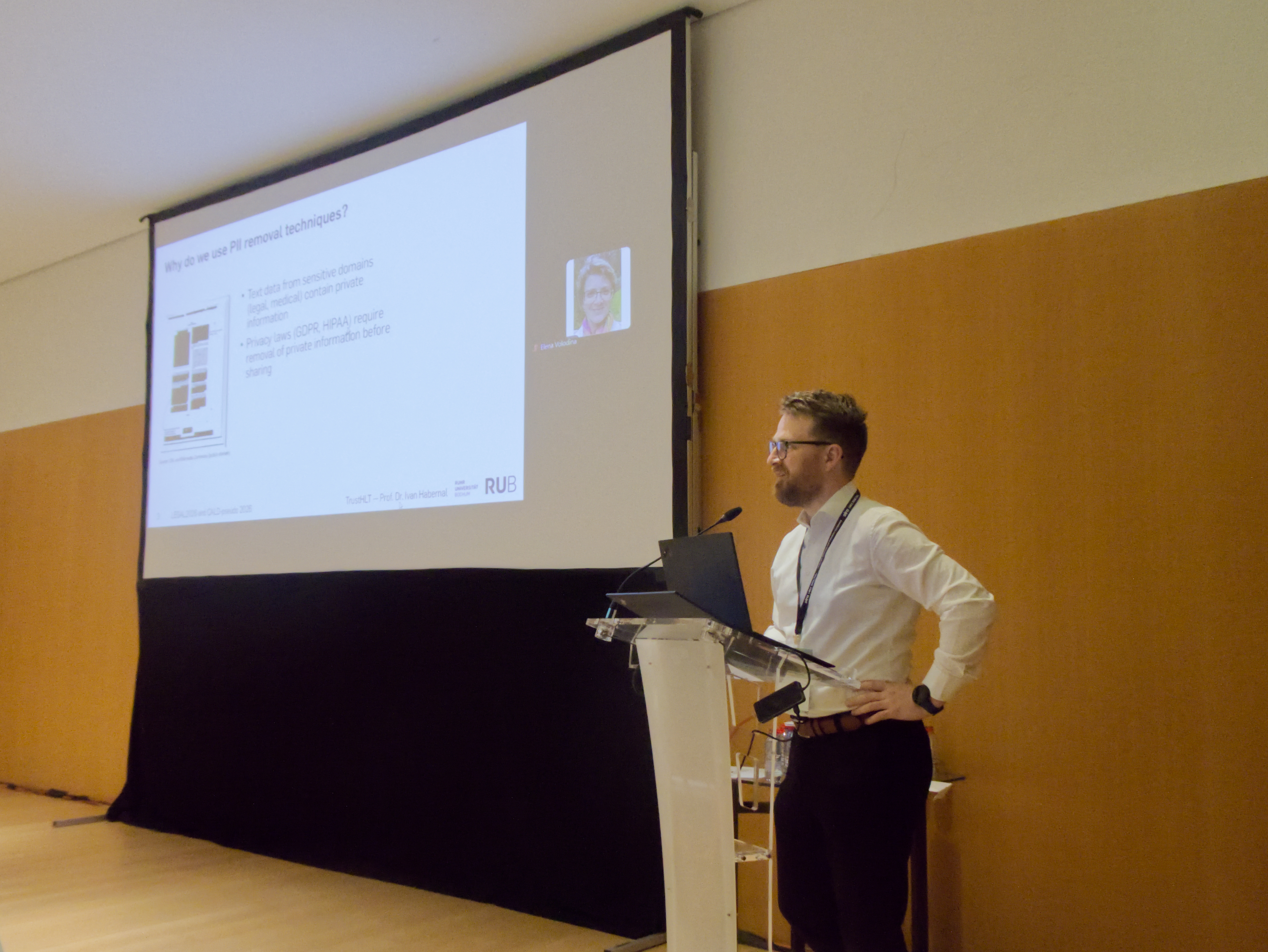 Ivan presenting
